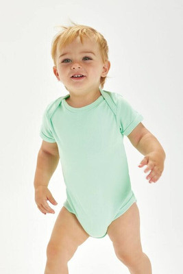 Babybugz BZ010 - Soft Cotton Baby Bodysuit with Easy Dressing Poppers