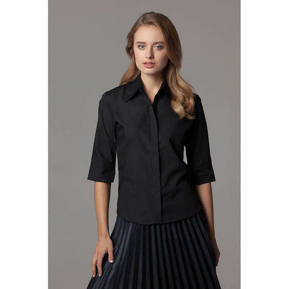 Kustom Kit KK715 - Women's continental blouse ¾ sleeve