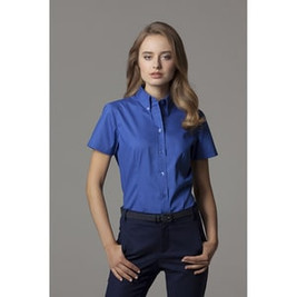 Kustom Kit KK701 - Women's corporate Oxford blouse short sleeved