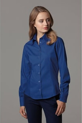Kustom Kit KK702 - Women's corporate Oxford blouse long sleeved