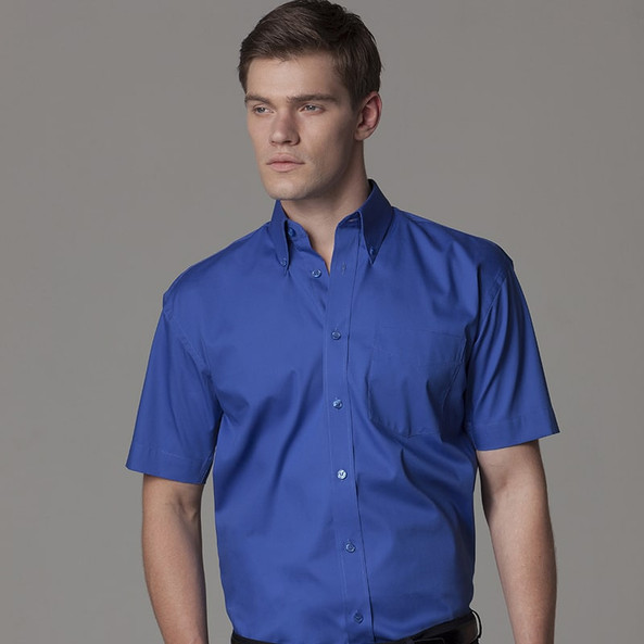 Kustom Kit KK109 - Premium Short Sleeve Corporate Oxford Shirt