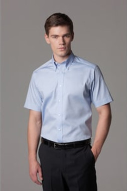 Kustom Kit KK187 - Tailored fit premium Oxford shirt short sleeve