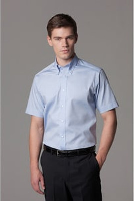 Kustom Kit KK187 - Tailored fit premium Oxford shirt short sleeve
