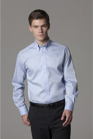Kustom Kit KK188 - Tailored fit premium Oxford shirt long sleeve