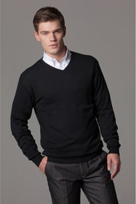 Kustom Kit KK352 - Arundel v-neck sweater long sleeve