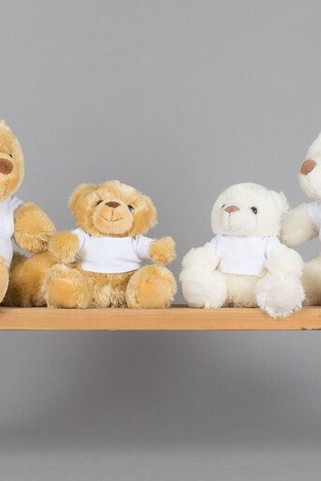 Mumbles MM030 - Bär im weißen T-Shirt