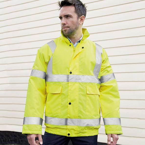 Result R217X - Blusão de Inverno Refletor - Core high-viz