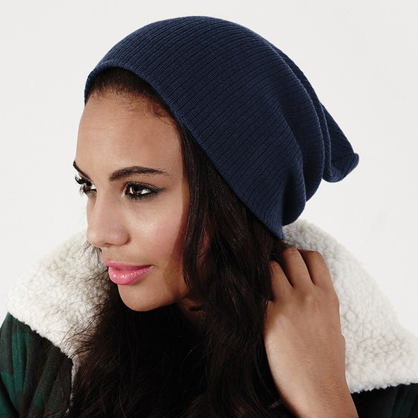 Beechfield BC461 - Cozy Double Layer Ribbed Knit Beanie