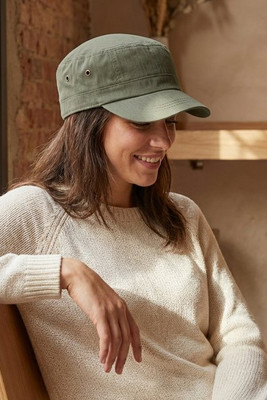 Beechfield BC038 - Adjustable Herringbone Urban Military Cap