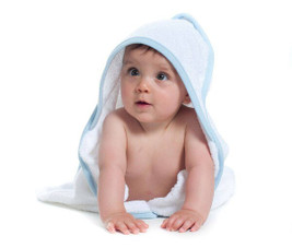 Towel city TC036 - Luxury 100% Cotton Hooded Baby Towel with Softness