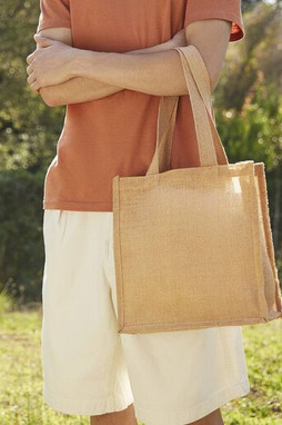 Westford Mill WM406 - Fourre-tout compact en toile de jute