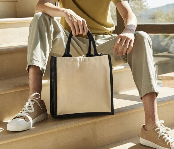 Westford Mill WM421 - Printers' midi jute bag
