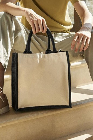 Westford Mill WM421 - Printers midi jute bag