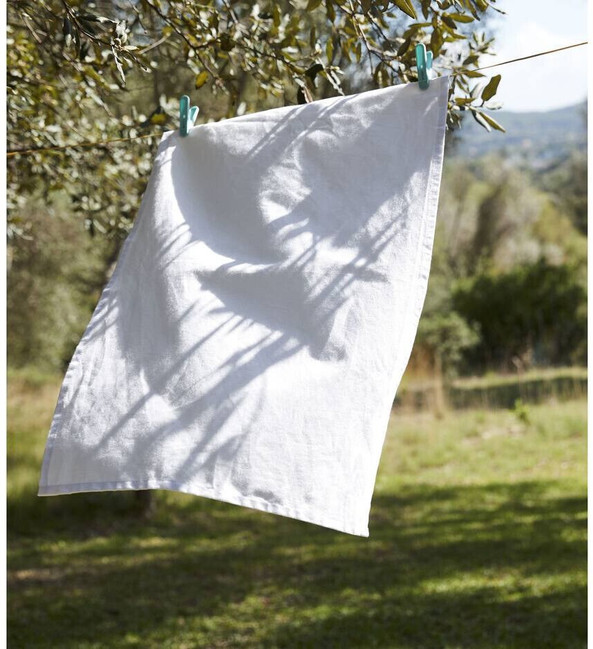 Westford mill WM701 - Elegante Asciugapiatti in Cotone Bianco