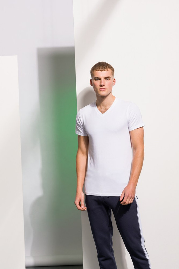 Skinnifit SFM122 - MEN'S STRETCH V-NECK T SHIRT