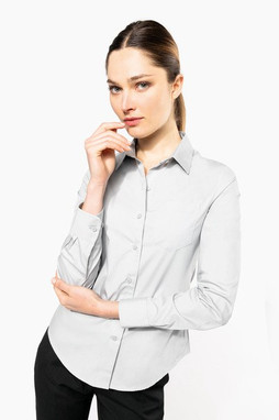 Kariban K542 - CHEMISE POPELINE MANCHES LONGUES FEMME