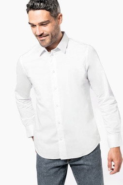 Kariban K529 - MENS LONG SLEEVE STRETCH SHIRT