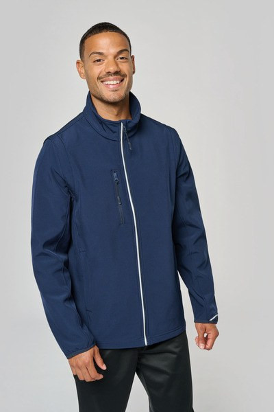 ProAct PA323 - DETACHABLE SLEEVE SOFTSHELL JACKET