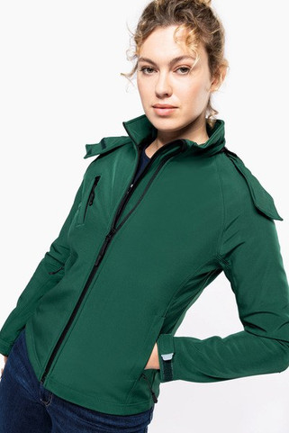 Kariban K414 - VESTE SOFTSHELL À CAPUCHE FEMME