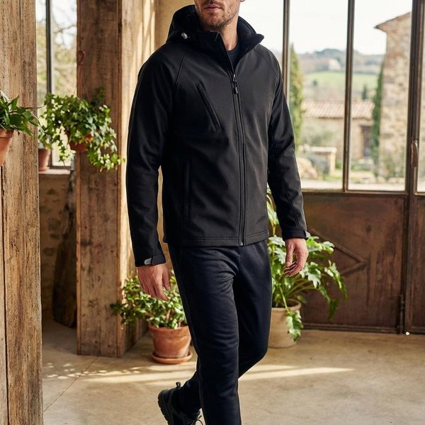 Kariban K413 - MEN'S HOODED SOFTSHELL JACKET
