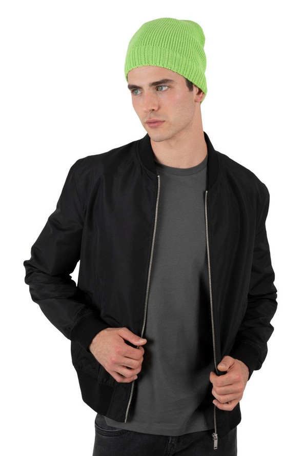 K-up KP516 - Varm Strikket Beanie med Ribkant