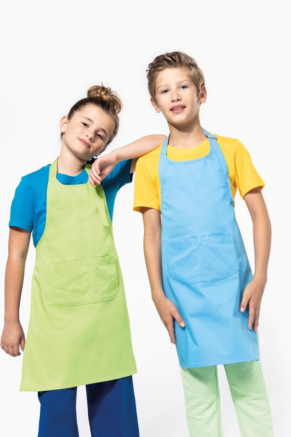 Kariban K889 - Adjustable Cotton Kids Cooking Apron with Pockets