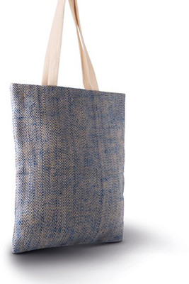 Kimood KI0226 - 100% NATUURLIJKE JUTE TAS