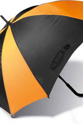 Kimood KI2023 - Durable Square Fiberglass Umbrella with Rubber Handle