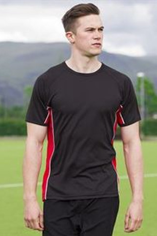 Finden & Hales LV240 - Performance Panel T-Shirt