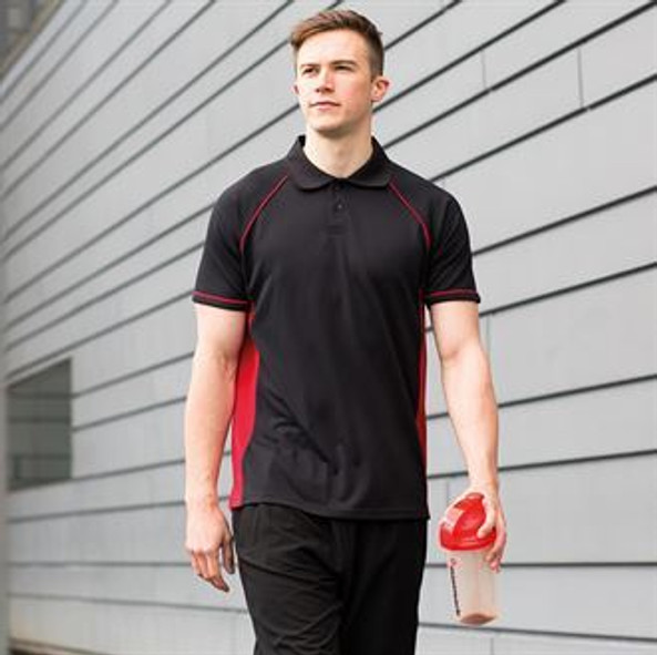 Finden & Hales LV310 - Performance Panel Polo Shirt