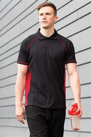 Finden & Hales LV310 - Performance Panel Polo Shirt