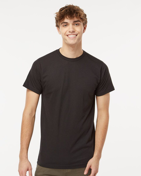 M & O Knits 3541 - T-SHIRT POUR POUR HOMMES EN COTON FIN