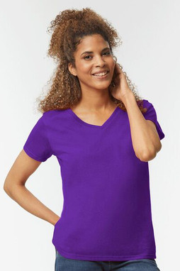 Gildan 5V00L - HEAVY COTTON V-NECK T-SHIRT