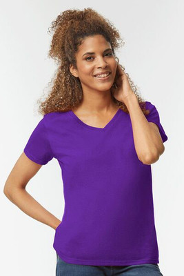 Gildan 5V00L - T-SHIRT COTON COL EN V
