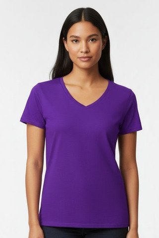 Gildan 5V00L - HEAVY COTTON V-NECK T-SHIRT