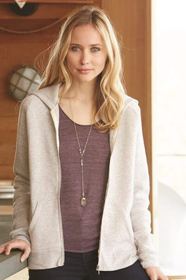 Alternative 9573 - Ladies' Eco-Fleece Adrian Full-Zip Hooded Sweatshirt