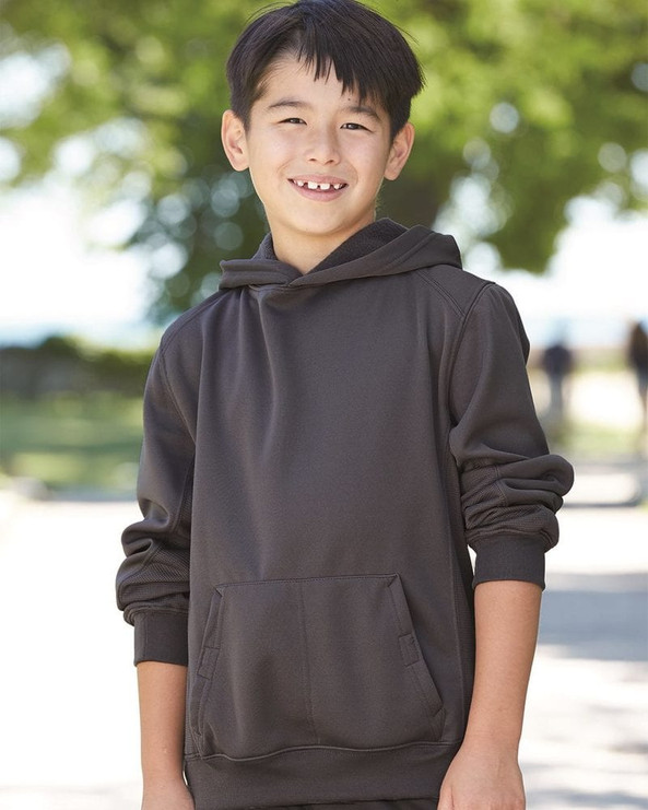 Badger 2454 - BT5 Youth Moisture-Management Hooded Sweatshirt