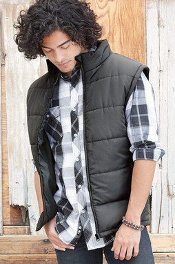 Burnside B8700 - Versatile Weather-Ready Puffer Vest by Burnside