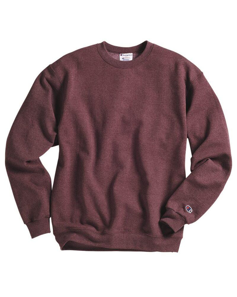 Champion S600 - Eco Crewneck Sweatshirt - Black | Wordans Canada