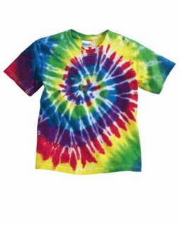 Tie-Dyed 20BMS - Youth Multi-Color Spiral T-Shirt