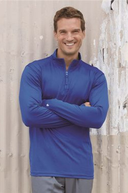 Badger 4280 - Poly/Spandex 1/4 Zip Lightweight Pullover