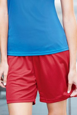 Badger 7216 - Ladies' 5'' Inseam Pro Mesh Shorts with Solid Liner