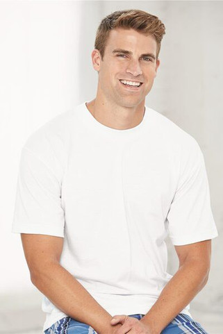 Bayside 1701 - USA-Made 50/50 Short Sleeve T-Shirt