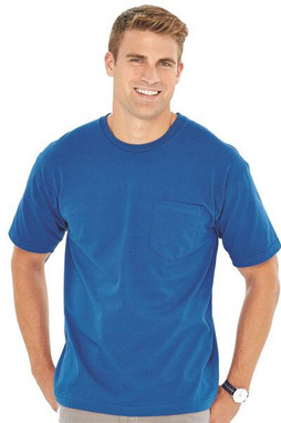 Bayside 5070 - USA-Made Short Sleeve T-Shirt With a Pocket