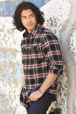 Burnside B8210 - Yarn-Dyed Long Sleeve Flannel Shirt