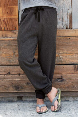 Burnside B8800 - Pantalones Jogger de Forro Polar Burnside