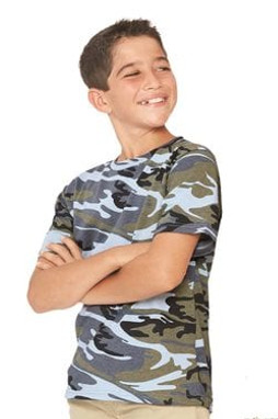 Code V 2206 - Youth Camouflage T-Shirt