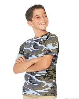 Code V 2206 - Youth Camouflage T-Shirt