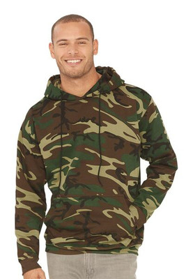 Code V 3969 - Camouflage Pullover Hooded Sweatshirt