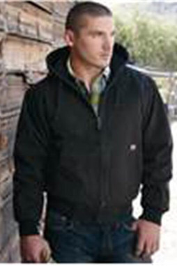 DRI DUCK 5020T - Hooded Cloth Jacket with Tricot Quilt Lining Tall Sizes